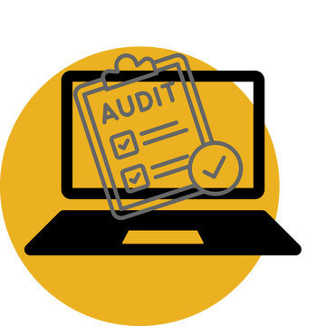 Laptop computer with many emails floating outward.