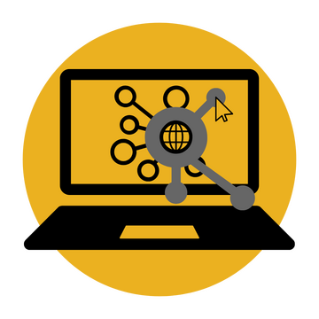 Your complete messaging foundation — built to be found, trusted, and cited. Laptop computer with a hub highlighted